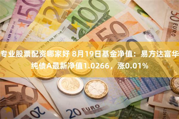 专业股票配资哪家好 8月19日基金净值：易方达富华纯债A最新净值1.0266，涨0.01%