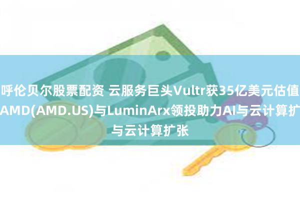 呼伦贝尔股票配资 云服务巨头Vultr获35亿美元估值，AMD(AMD.US)与LuminArx领投助力AI与云计算扩张