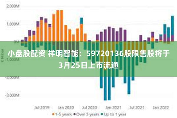 小盘股配资 祥明智能：59720136股限售股将于3月25日上市流通